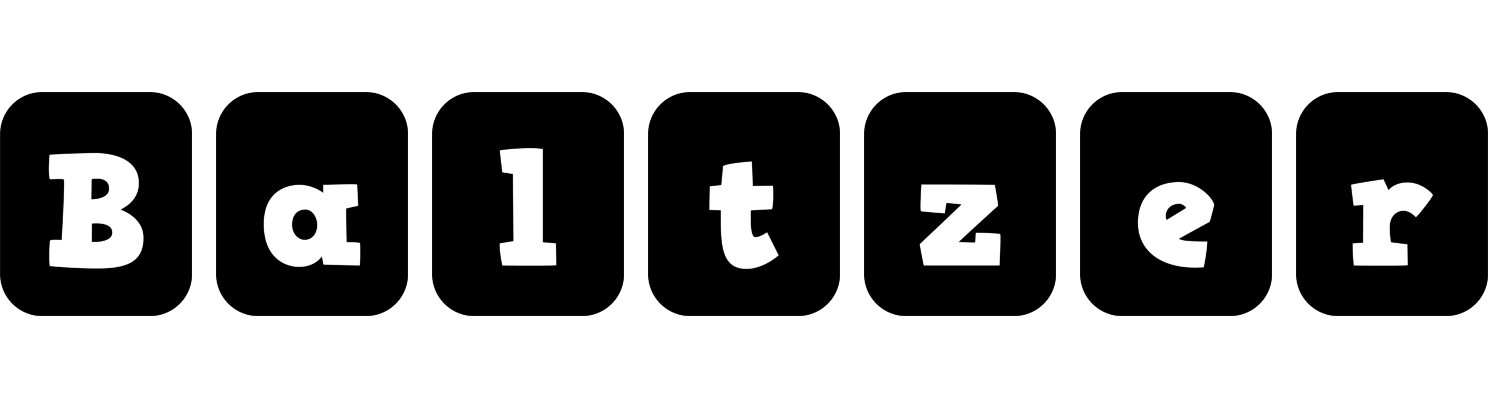 Baltzer box logo
