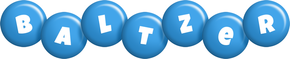 Baltzer candy-blue logo