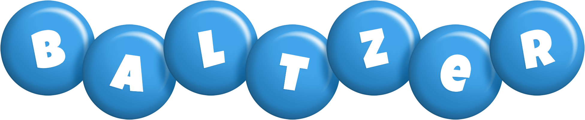 Baltzer candy-blue logo