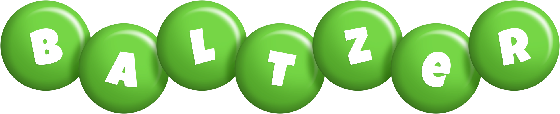 Baltzer candy-green logo