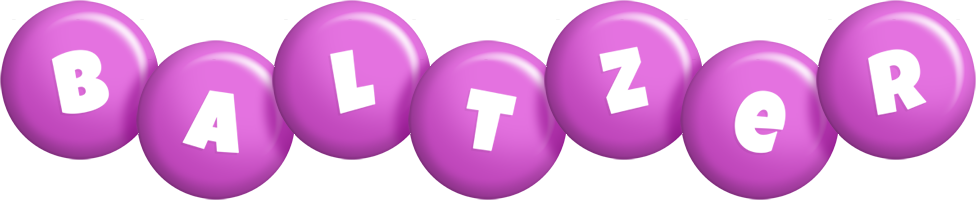 Baltzer candy-purple logo