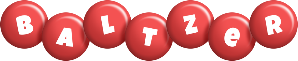 Baltzer candy-red logo