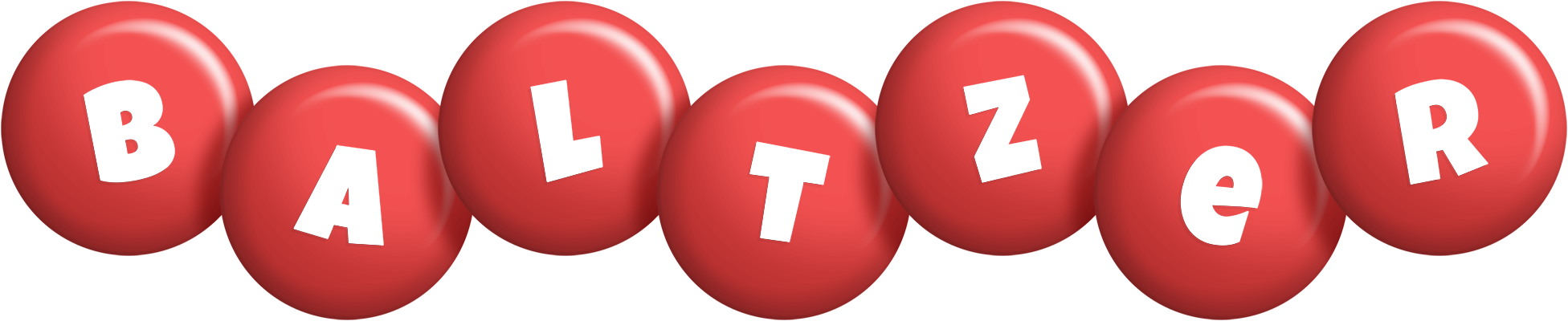 Baltzer candy-red logo