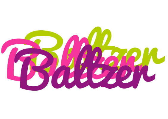 Baltzer flowers logo
