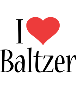 Baltzer i-love logo