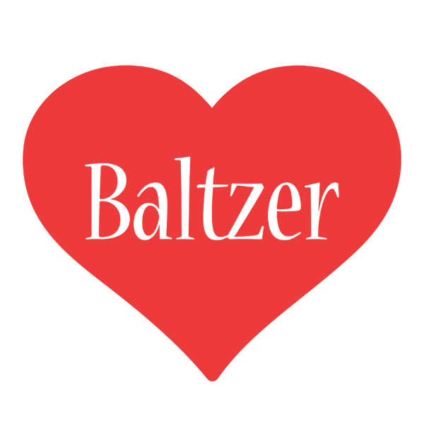 Baltzer love logo