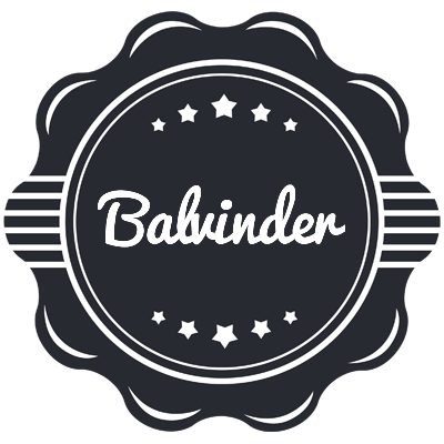 Balvinder badge logo