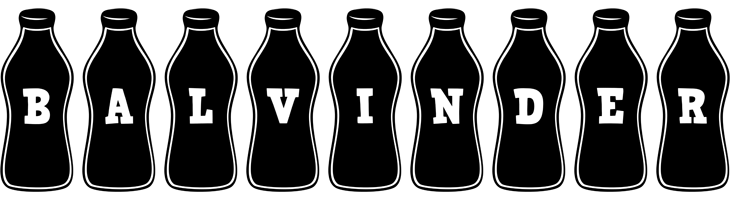 Balvinder bottle logo