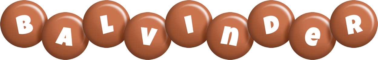 Balvinder candy-brown logo