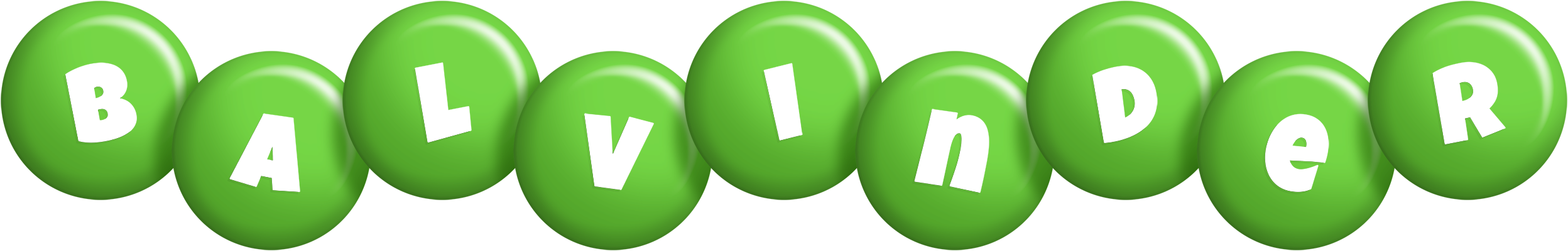 Balvinder candy-green logo