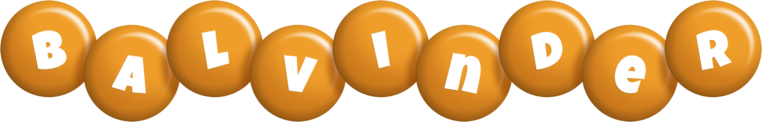 Balvinder candy-orange logo