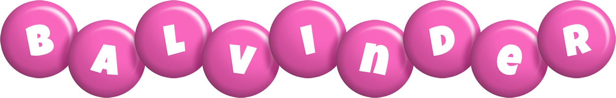 Balvinder candy-pink logo