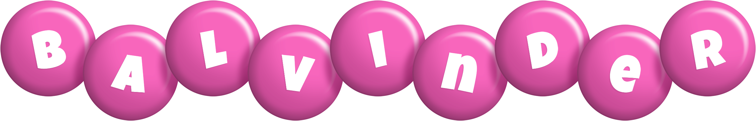 Balvinder candy-pink logo