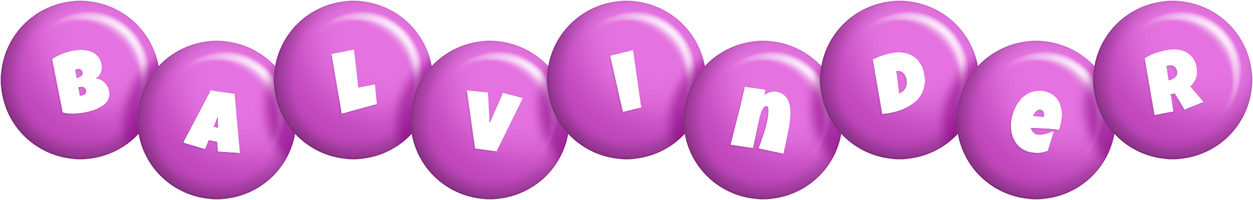 Balvinder candy-purple logo