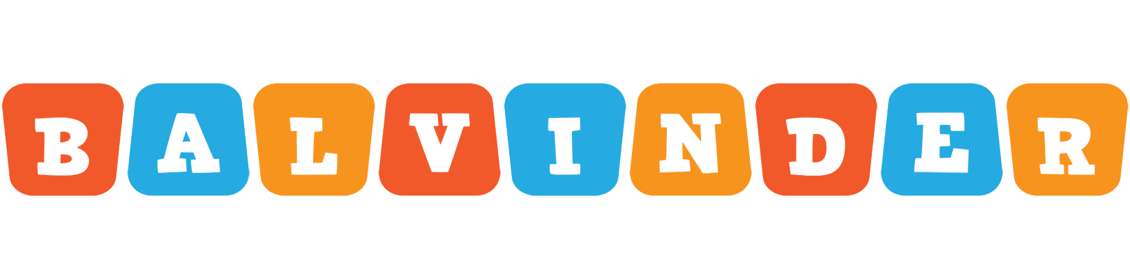 Balvinder comics logo