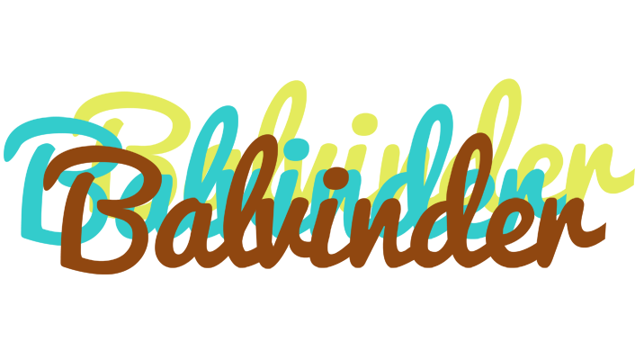 Balvinder cupcake logo