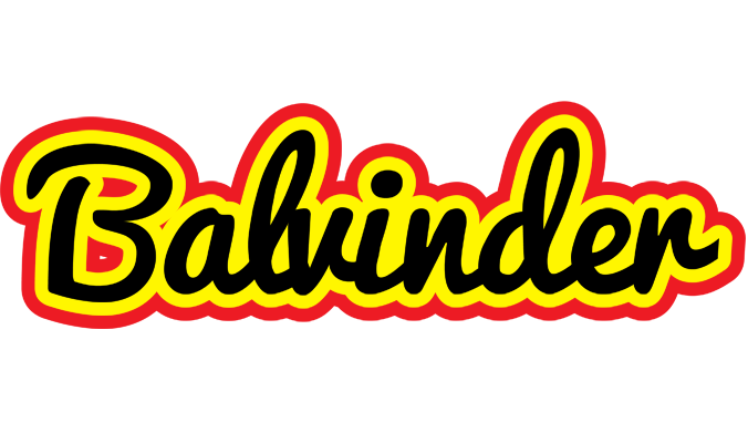 Balvinder flaming logo