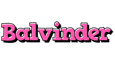 Balvinder girlish logo