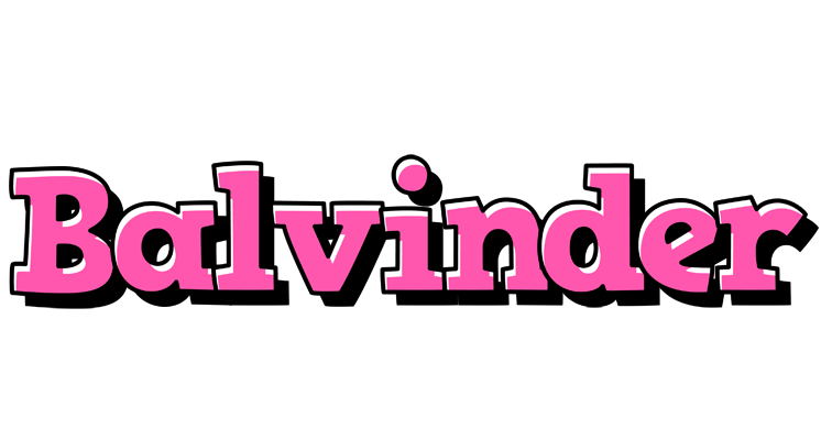 Balvinder girlish logo
