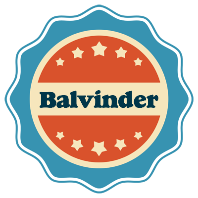 Balvinder labels logo