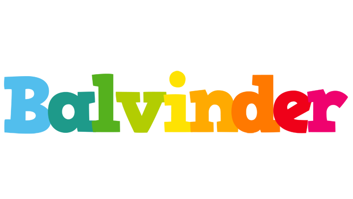 Balvinder rainbows logo