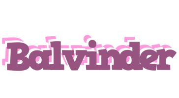 Balvinder relaxing logo