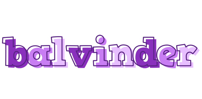 Balvinder sensual logo