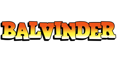 Balvinder sunset logo