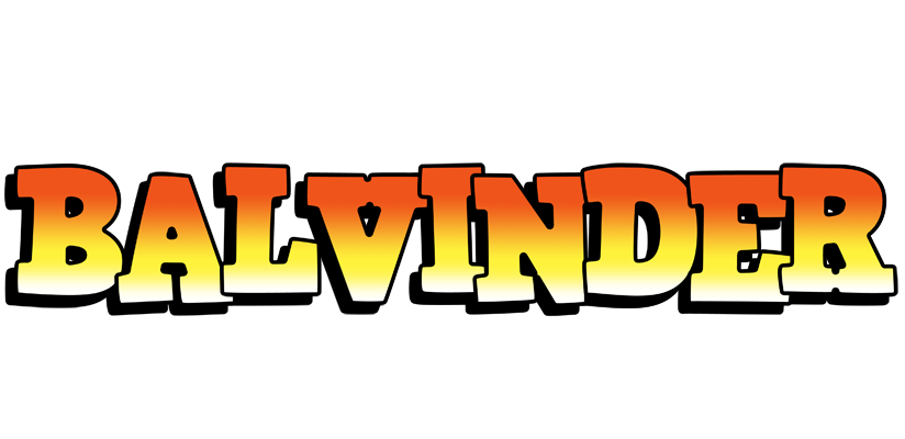 Balvinder sunset logo