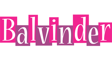 Balvinder whine logo