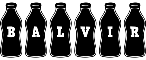 Balvir bottle logo