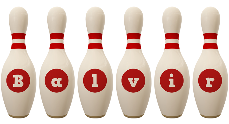 Balvir bowling-pin logo