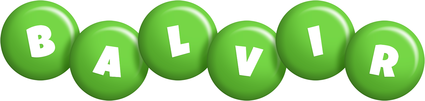 Balvir candy-green logo
