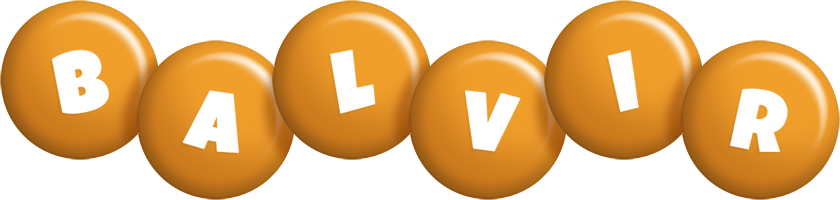 Balvir candy-orange logo