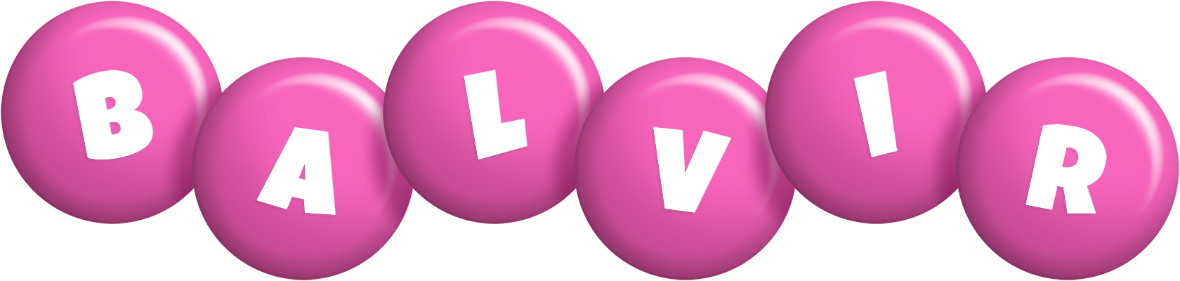 Balvir candy-pink logo