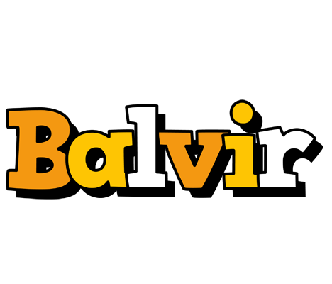 Balvir cartoon logo