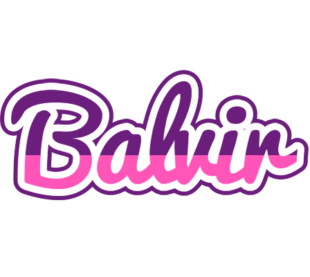 Balvir cheerful logo