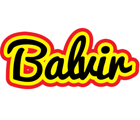 Balvir flaming logo