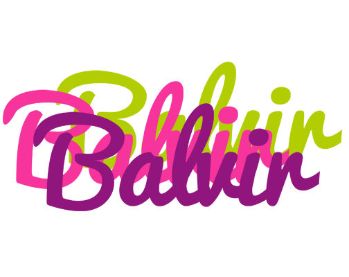 Balvir flowers logo