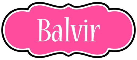 Balvir invitation logo