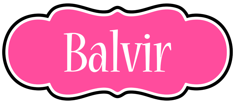 Balvir invitation logo
