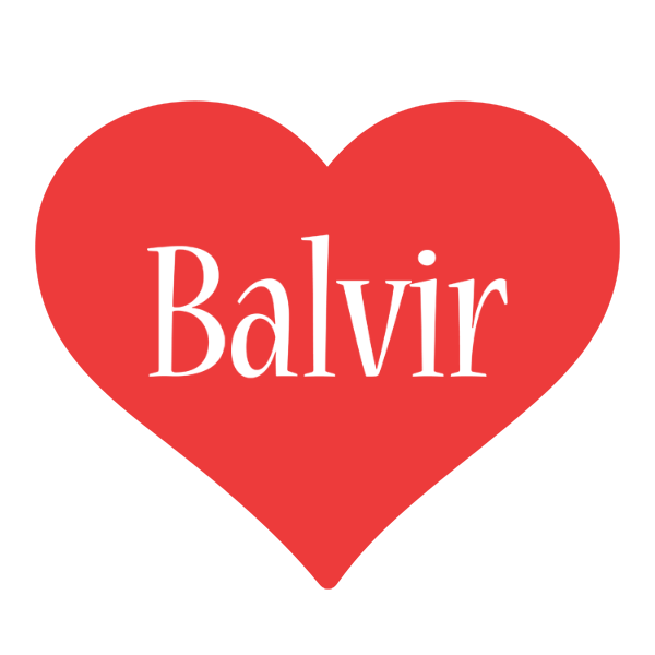 Balvir love logo