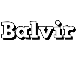 Balvir snowing logo