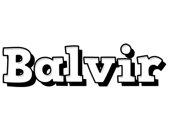 Balvir snowing logo