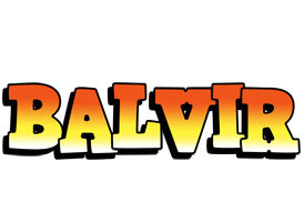 Balvir sunset logo