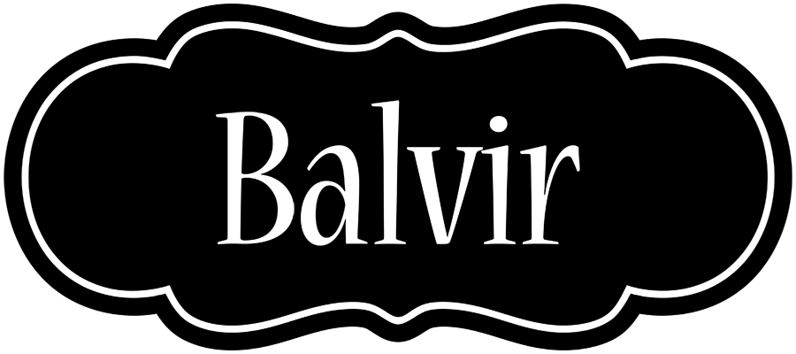 Balvir welcome logo