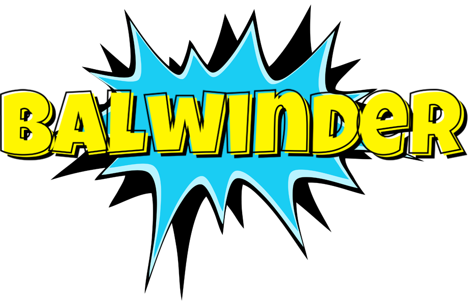 Balwinder amazing logo