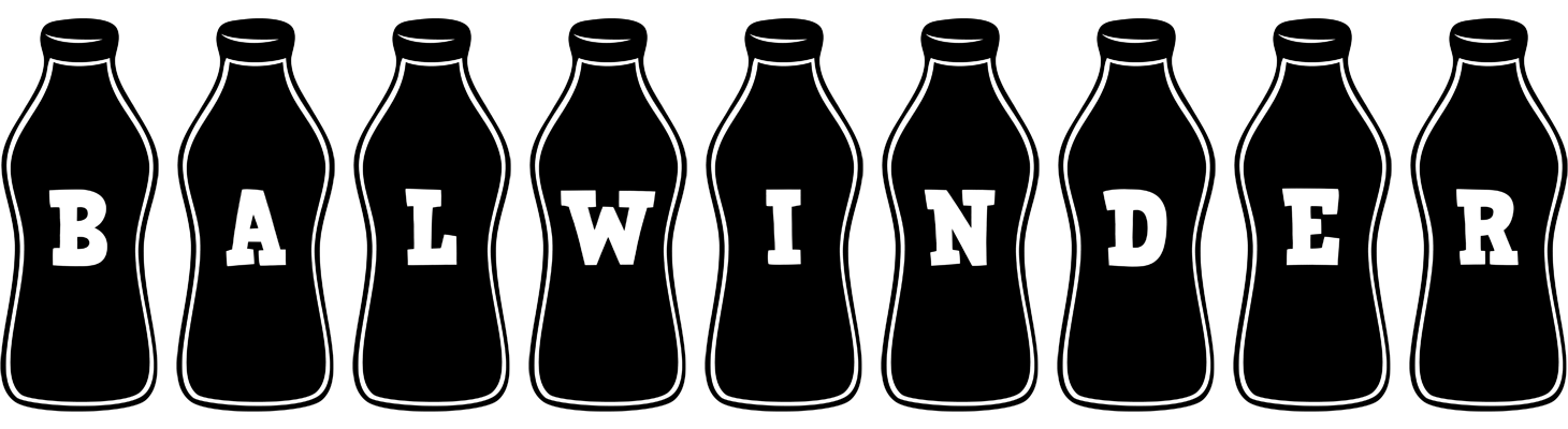Balwinder bottle logo