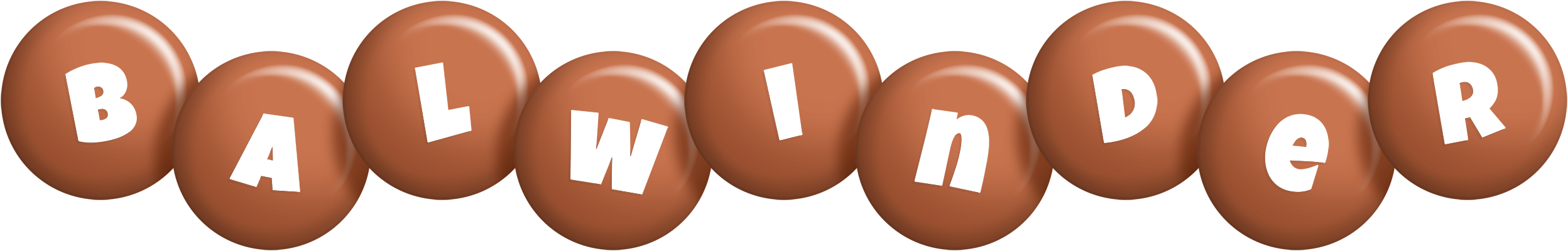 Balwinder candy-brown logo