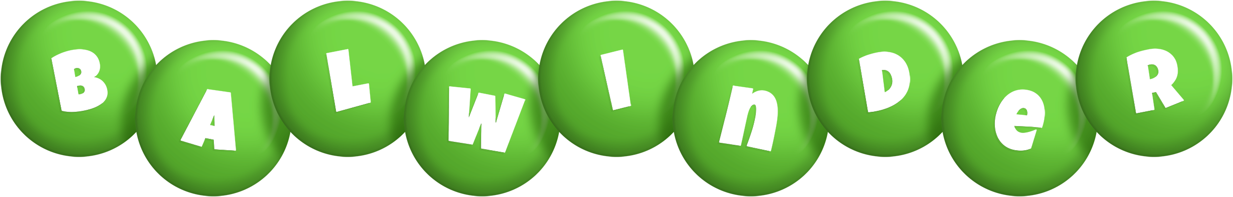 Balwinder candy-green logo